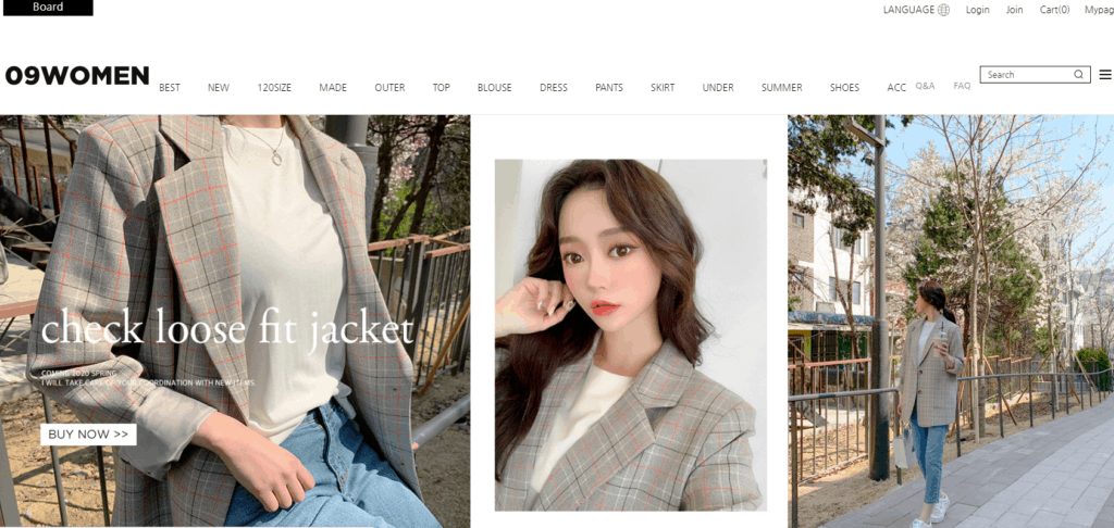 shopping for women's clothing at 09women.com