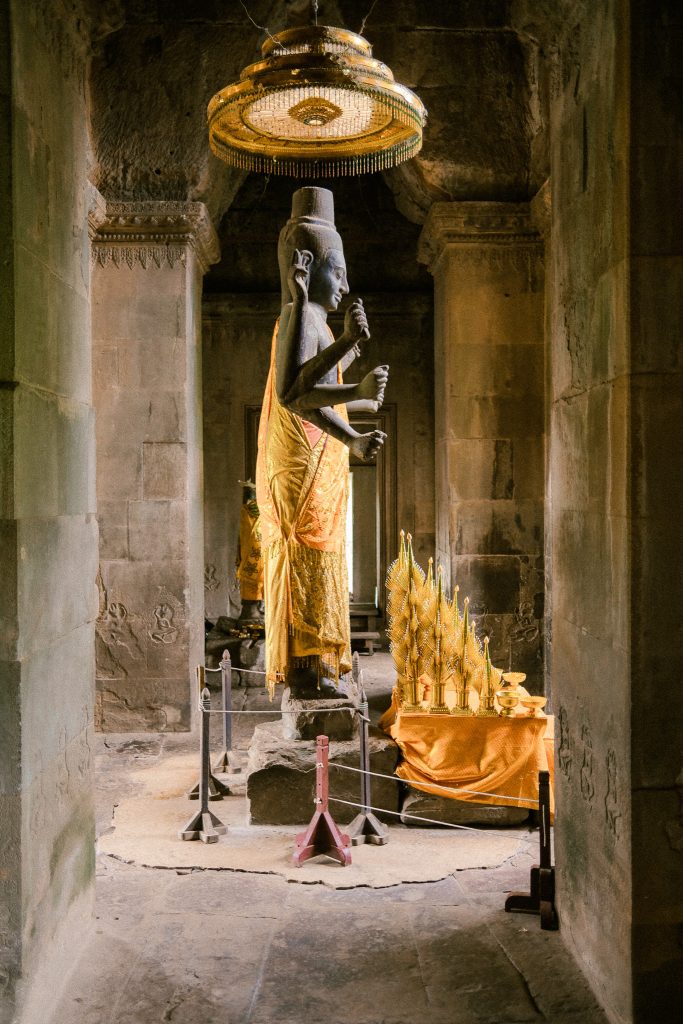 Statue in Angkor, Siem Reap, Cambodia